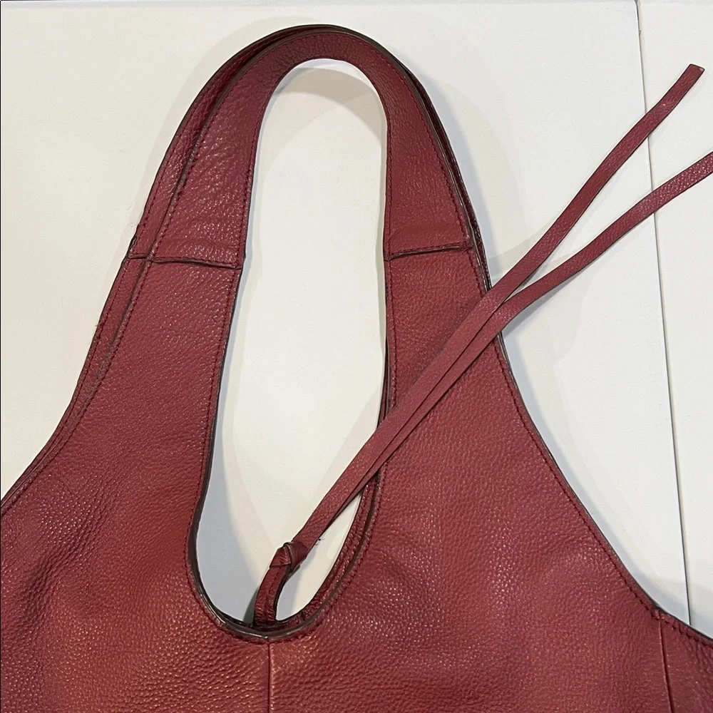 Lucky Brand - Burnt Henna Rhyn Leather Hobo Tote